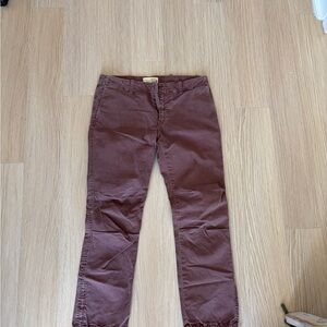 Nili Lotan Brown High-Waist Pants